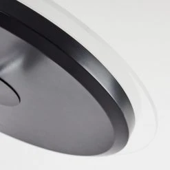 Hofstein Wonsbek Deckenfluter LED Schwarz, 2-flammig 17 Hofstein Wonsbek Deckenfluter LED Schwarz, 2-flammig -Bürolampen Verkäufe wonsbek deckenfluter h3426128 5