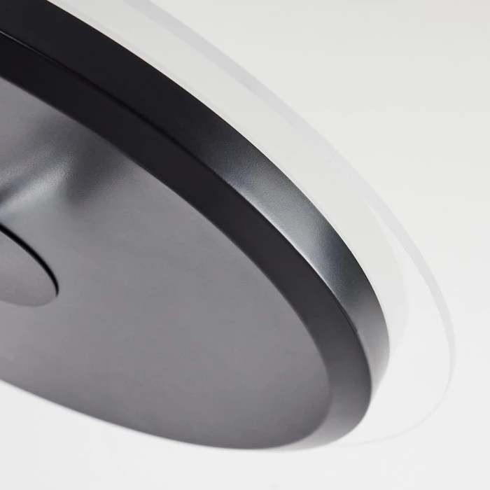 Hofstein Wonsbek Deckenfluter LED Schwarz, 2-flammig 6 Hofstein Wonsbek Deckenfluter LED Schwarz, 2-flammig – Bild 6