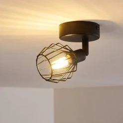 Hofstein Yalmhill Deckenleuchte Schwarz, 1-flammig 26 Hofstein Yalmhill Deckenleuchte Schwarz, 1-flammig -Bürolampen Verkäufe yalmhill deckenleuchte h3308615 10