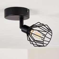 Hofstein Yalmhill Deckenleuchte Schwarz, 1-flammig 31 Hofstein Yalmhill Deckenleuchte Schwarz, 1-flammig -Bürolampen Verkäufe yalmhill deckenleuchte h3308615 15