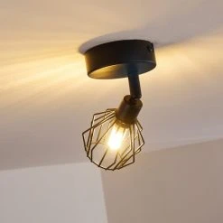 Hofstein Yalmhill Deckenleuchte Schwarz, 1-flammig 23 Hofstein Yalmhill Deckenleuchte Schwarz, 1-flammig -Bürolampen Verkäufe yalmhill deckenleuchte h3308615 7