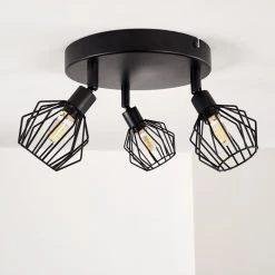 Hofstein Yalmhill Deckenleuchte Schwarz, 3-flammig -Bürolampen Verkäufe yalmhill deckenleuchte h3350867 17