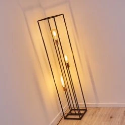 Hofstein Yuhigaoka Stehleuchte Schwarz, Kupferfarben, 3-flammig -Bürolampen Verkäufe yuhigaoka stehleuchte h3358238 14