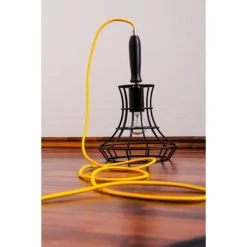 Zava Luce Bodenleuchte Lady Cage Schwarz, 1-flammig -Bürolampen Verkäufe zava luce bodenleuchte lady cage lady cage schwarz gelb 11