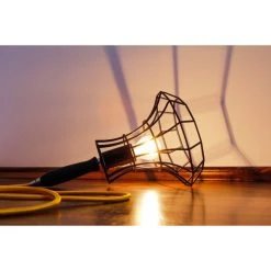 Zava Luce Bodenleuchte Lady Cage Schwarz, 1-flammig -Bürolampen Verkäufe zava luce bodenleuchte lady cage lady cage schwarz gelb 8