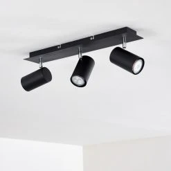 Hofstein Zuoz Deckenleuchte Chrom, Schwarz, 3-flammig 30 Hofstein Zuoz Deckenleuchte Chrom, Schwarz, 3-flammig -Bürolampen Verkäufe zuoz deckenleuchte h3341414 do1 13