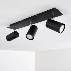 Hofstein Zuoz Deckenleuchte Chrom, Schwarz, 3-flammig 32 Hofstein Zuoz Deckenleuchte Chrom, Schwarz, 3-flammig -Bürolampen Verkäufe zuoz deckenleuchte h3341414 do1 15