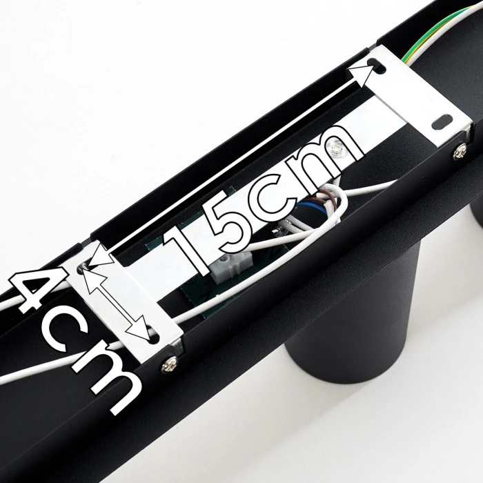 Hofstein Zuoz Deckenleuchte Chrom, Schwarz, 3-flammig 17 Hofstein Zuoz Deckenleuchte Chrom, Schwarz, 3-flammig – Bild 17