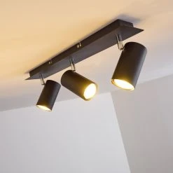 Hofstein Zuoz Deckenleuchte Chrom, Schwarz, 3-flammig 23 Hofstein Zuoz Deckenleuchte Chrom, Schwarz, 3-flammig -Bürolampen Verkäufe zuoz deckenleuchte h3341414 do1 6