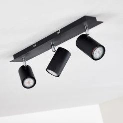 Hofstein Zuoz Deckenleuchte Chrom, Schwarz, 3-flammig 25 Hofstein Zuoz Deckenleuchte Chrom, Schwarz, 3-flammig -Bürolampen Verkäufe zuoz deckenleuchte h3341414 do1 8