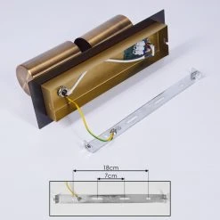 Hofstein Zuoz Deckenleuchte Altmessing, 2-flammig 14 Hofstein Zuoz Deckenleuchte Altmessing, 2-flammig -Bürolampen Verkäufe zuoz deckenleuchte h3434697 4
