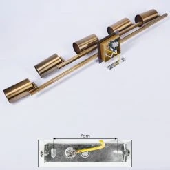 Hofstein Zuoz Deckenleuchte Altmessing, 5-flammig 14 Hofstein Zuoz Deckenleuchte Altmessing, 5-flammig -Bürolampen Verkäufe zuoz deckenleuchte h3439081 4