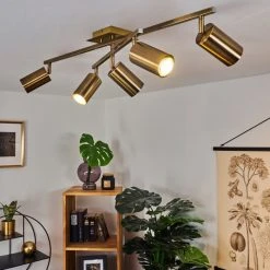 Hofstein Zuoz Deckenleuchte Altmessing, 5-flammig 16 Hofstein Zuoz Deckenleuchte Altmessing, 5-flammig -Bürolampen Verkäufe zuoz deckenleuchte h3439081 6